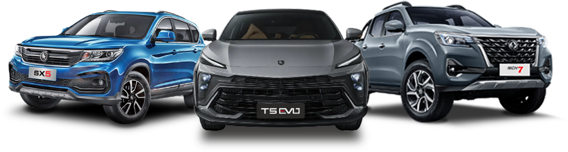Forthing T5 EVO, R6,SX5
